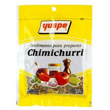 Condimento preparar Chimichurri Yuspe 50g