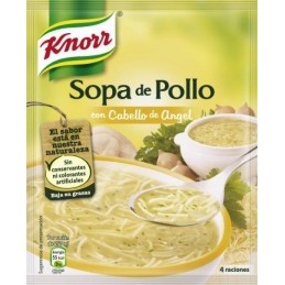 Sopa de Pollo con Fideos Cabellos de Angel Deshidratada 84.50g
