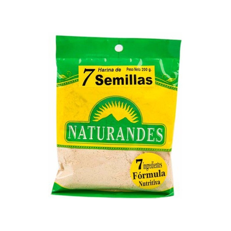 Farine de Quinoa, Amaranth, Blé, Fèves, Maca, Orge et Maïs