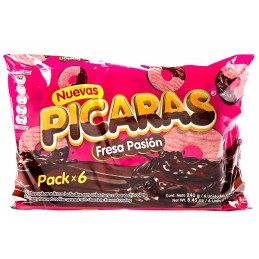 Biscuits sucrés Picaras Fraise Passion 240g