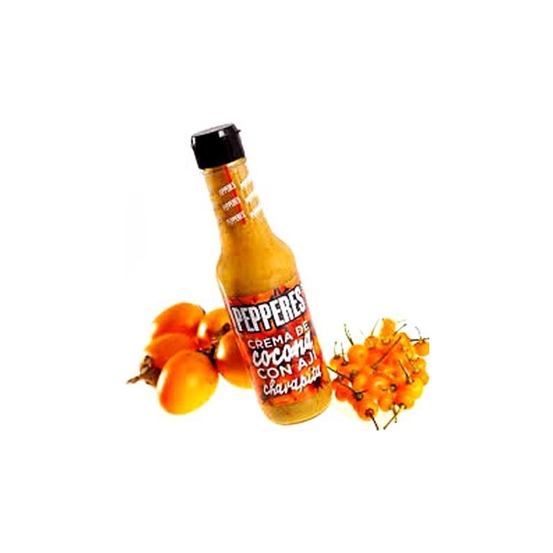 Crema de Cocona con Aji Charapita Pepperes 180ml Crema de Cocona con Aji Charapita Pepperes 180ml