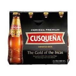 Cerveza Cuzqueña Roja en botella caja de 24 botellas