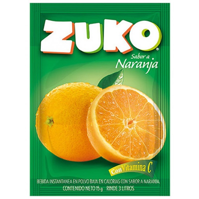 Boisson instantanée en poudre Zuko Orange 15g