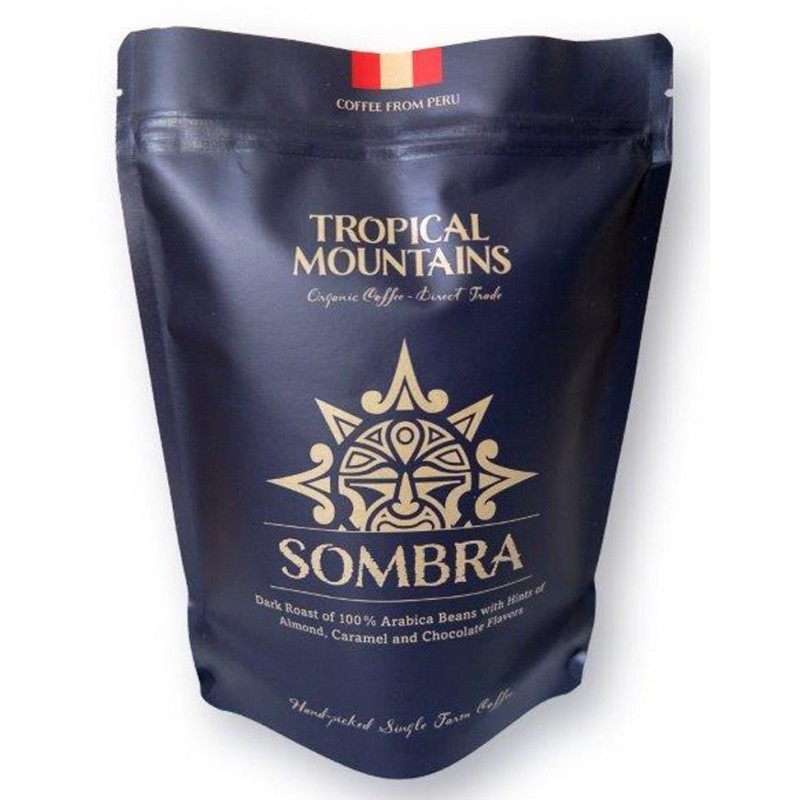 Café BIO PERUANO Tropical Mountains SOMBRA 250g Café BIO PERUANO Tropical Mountains SOMBRA 250g