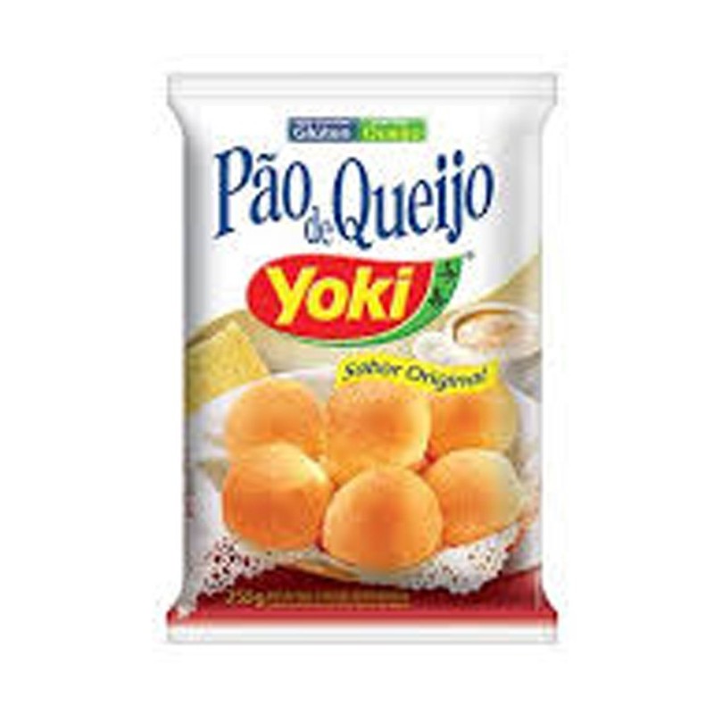 Pain au fromage / PÃ£o de Queijo Yoki  prÃ©paration instantanÃ©e 250g