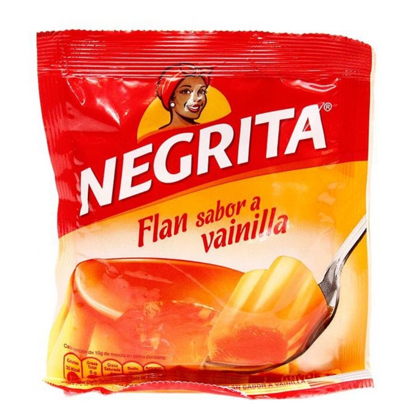 Flan sabor a vainilla "La Negrita"  95gr