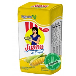 Harina de Maiz Juana de Colombia  / para preparacion Arepas 1 KILO