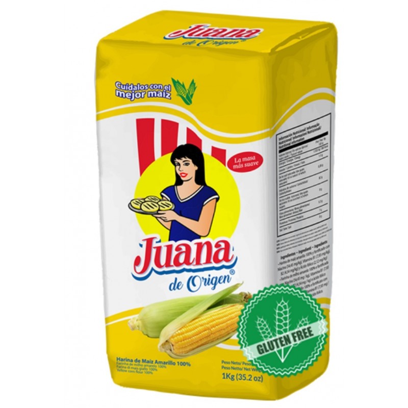 Farine de Maïs jaune Juana de Colombie / Especial arepas1 KILO