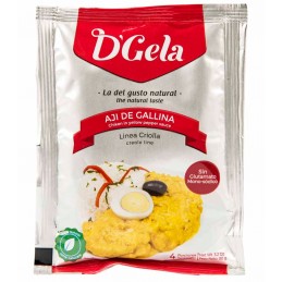 Comida instantánea D'GELA Preparado ají de gallina Sobre 90Gr
