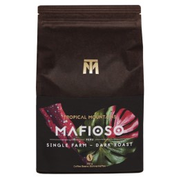 MAFIOSO COFFEE BEANS ORGANIC FAIR TRADE Dark roast, 100% Arabica, Peru Single Farm, Bio Fair Trade