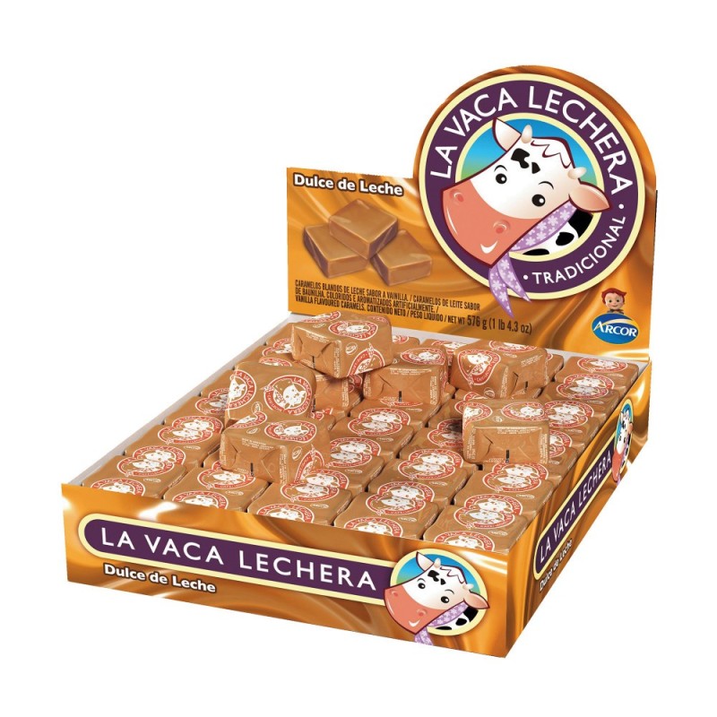 Toffee Blando Dulce De Leche La Vaca Lechera 1unidad 6420