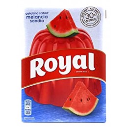 ROYAL Gelatine 30% weniger Zucker - Wassermelonengeschmack 114g