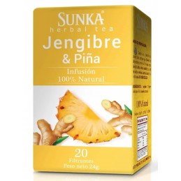 INFUSION JENGIBRE & PIÑA SUNKA 20 tea bags