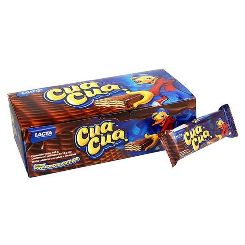 Chocolate Cua Cua - caja 30 unidades Chocolate Cua Cua - caja 30 unidades