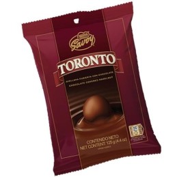 Chocolate Toronto 125g de avellanas cubiertas con chocolate