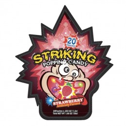 Popping candy strawberry 15gr