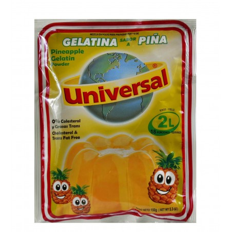 Gelatina piña "Universal"  - Tamaño Familiar   250gr