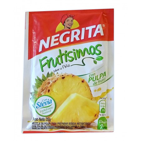 Negrita Frutisimos sabor Pina con Stevia  35gr