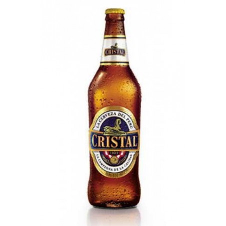 Cerveza Cristal  en botella  33cl