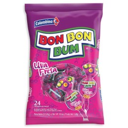 Bon Bon Bum Uva - Bolsa 24 unidades 