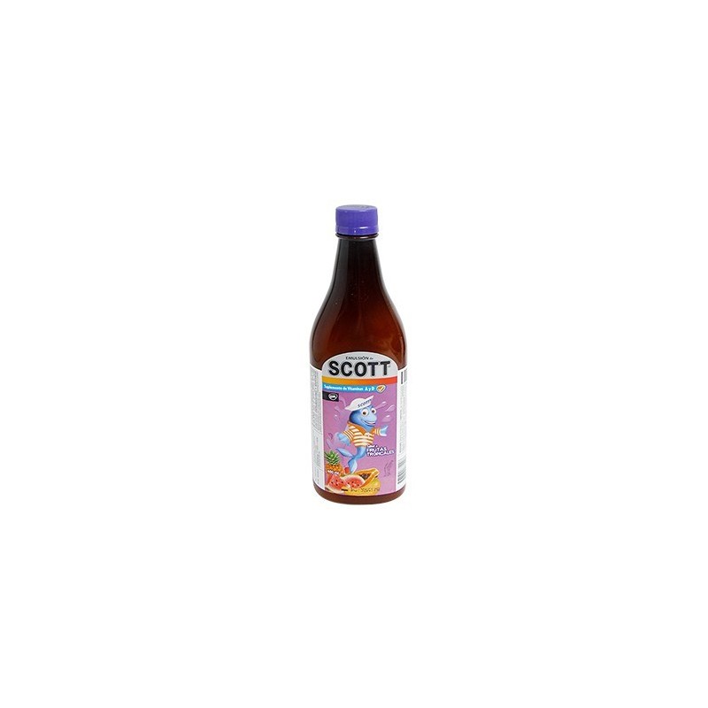 Huile Bacalao Scott - Fruits tropicaux 200ml