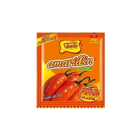 Amarillin condiment non piquant Sibarita 26g