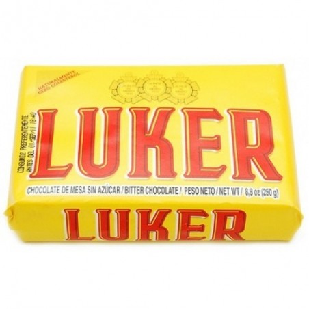 Bitter Chocolat sans sucre Luker 250g