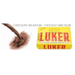 Bitter Chocolat sans sucre Luker 250g