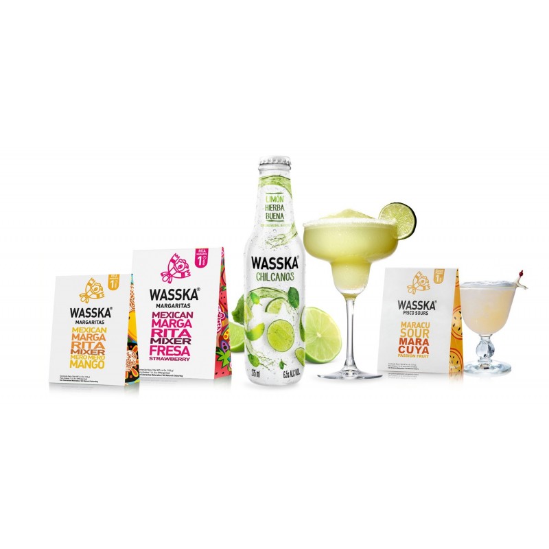 Wasska preparación cocktails de Pisco Sour 125gr