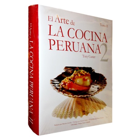 Libro El Arte de Cocina peruana  tomo 2 de Tony Custer